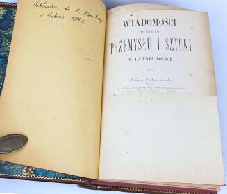 KOŁACZKOWSKI- WIADOMOŚCI TYCZĄCE SIĘ PRZEMYSŁU I SZTUKI W DAWNEJ POLSCE wyd. 1888 - 5