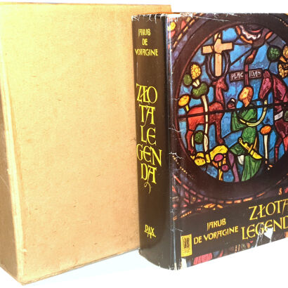 DE VORTAGINE - ZŁOTA LEGENDA drzeworyty M.Hiszpańskiej-Neumann
