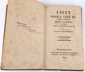 LISTY KROLA JANA III, PISANE DO KROLOWEJ MARYI KAZIMIRY W CIĄGU WYPRAWY POD WIEDEN W ROKU 1683 - 3
