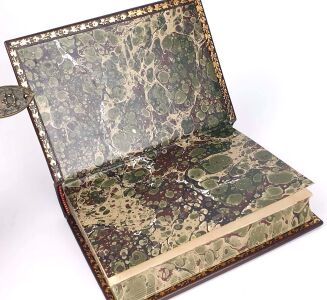 HEINE - KSIĘGA PIEŚNI HENRYKA HEINEGO. Wyd.1, 1880, skóra - 3