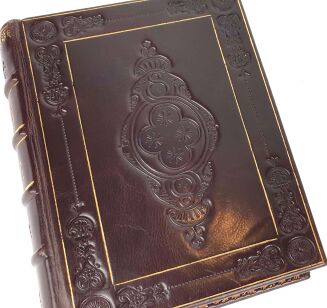 HEINE - KSIĘGA PIEŚNI HENRYKA HEINEGO. Wyd.1, 1880, skóra - 6