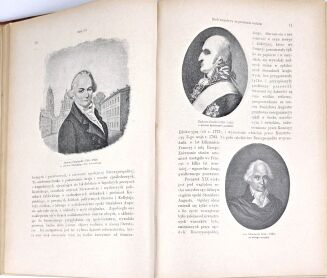CZECHOWSKI - HISTORYA XIX STULECIA. Dzieje polityki, literatury, sztuki, nauki, przemysłu itp. T. 1-3 [komplet w 3 wol.], dekoracyjny półskórek - 6