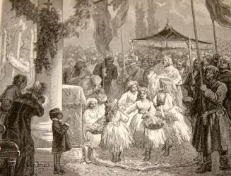 GLOGER- ROK POLSKI W ŻYCIU, TRADYCJI I PIEŚNI wyd. 1900r. I wyd. 40 rycin ANDRIOLLI, KOSSAK i inni - 8