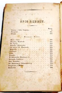 [SHAKESPEARE, MICKIEWICZ - ROMEO I JULIA] KORSAK- NOWE POEZYE Wilno 1840 - 3