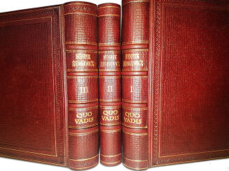 SIENKIEWICZ - QUO VADIS wydanie 1 z 1896r. - 2