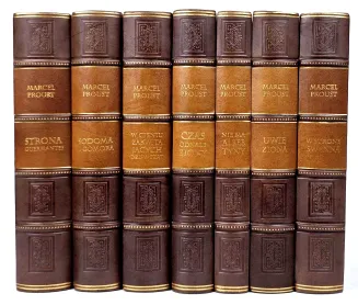 PROUST- W POSZUKIWANIU STRACONEGO CZASU / IN SEARCH OF LOST TIME vol. 1-7 (complete set). 1st ed. complete. - 2