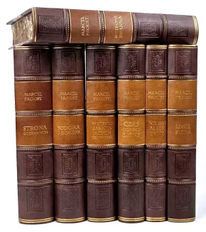 PROUST- W POSZUKIWANIU STRACONEGO CZASU / IN SEARCH OF LOST TIME vol. 1-7 (complete set). 1st ed. complete. - 6
