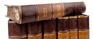 PROUST- W POSZUKIWANIU STRACONEGO CZASU / IN SEARCH OF LOST TIME vol. 1-7 (complete set). 1st ed. complete. - 7
