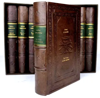 Andrzej Sapkowski - The Witcher Complete Series, Leather Binding - 4