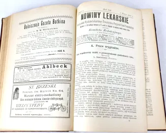 NOWINY LEKARSKIE. R. XII. Poznań 1900 - 4