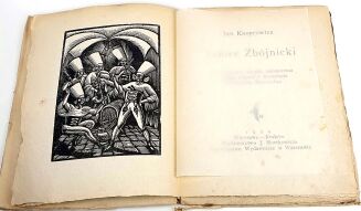 KASPROWICZ - TANIEC ZBÓJNICKI 1929r. drzeworyty Skoczylasa - 3