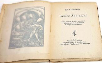 KASPROWICZ - TANIEC ZBÓJNICKI 1929r. drzeworyty Skoczylasa - 4