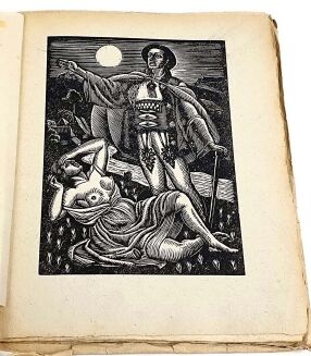 KASPROWICZ - TANIEC ZBÓJNICKI 1929r. drzeworyty Skoczylasa - 8