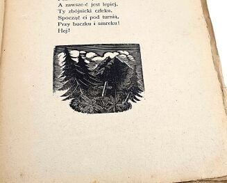 KASPROWICZ - TANIEC ZBÓJNICKI 1929r. drzeworyty Skoczylasa - 9