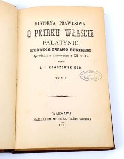 KRASZEWSKI - O PETRKU WŁAŚCIE t.1-2 [komplet w 1 wol.] - 3