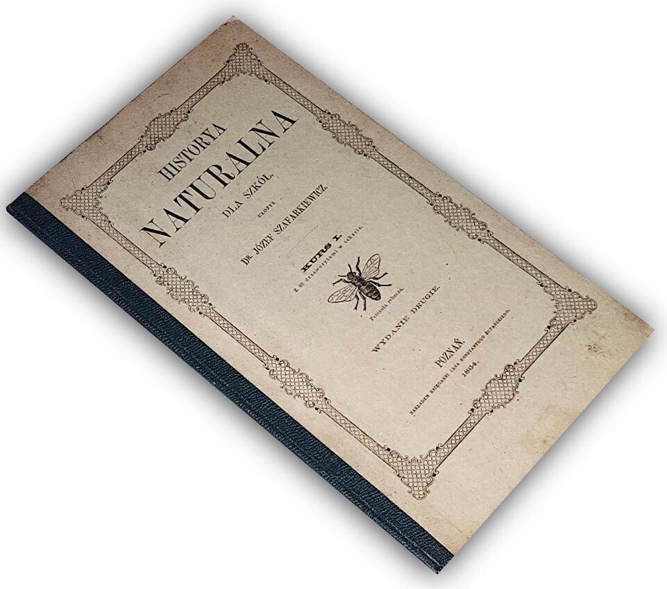 SZAFARKIEWICZ - HISTORYA NATURALNA wyd. 1864 ryciny