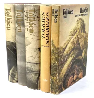 TOLKIEN- DZIEŁA: HOBBIT. WŁADCA PIERŚCIENI. SILMARILLION tł. Skibniewska - 2