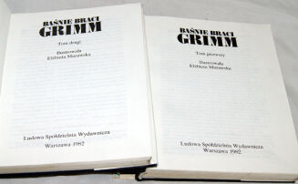 BAŚNIE BRACI GRIMM t.I-II piękne ilustracje - 3