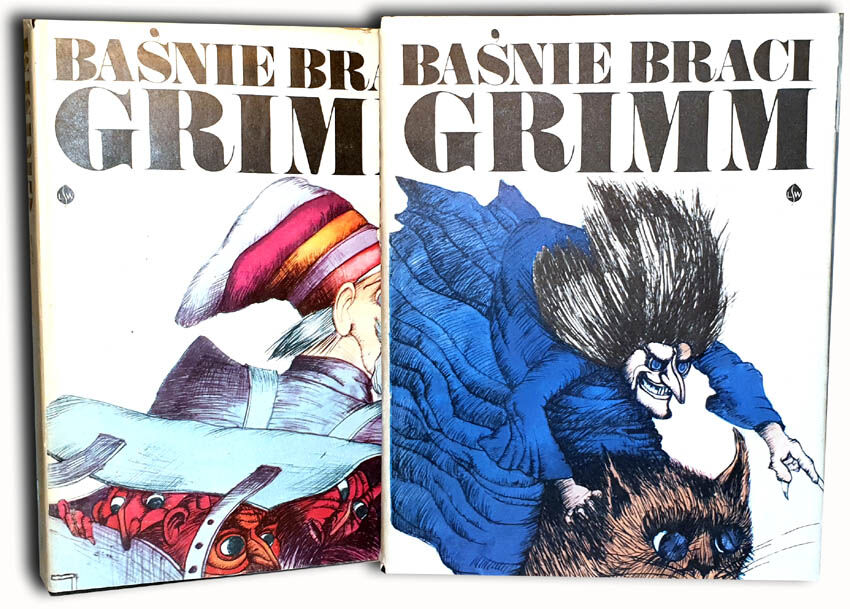 BAŚNIE BRACI GRIMM t.I-II piękne ilustracje