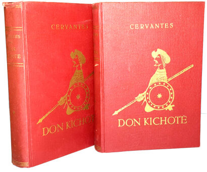 CERVANTES - DON KICHOTE Z MANCZY ilustr. 1955r.