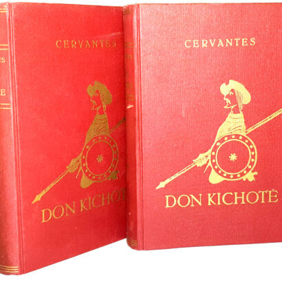 CERVANTES - DON KICHOTE Z MANCZY ilustr. 1955r.