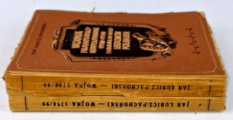 PACHOŃSKI- WOJNA FRANCUSKO- NEAPOLITAŃSKA 1798-1799 I UDZIAŁ W NIEJ LEGIONÓW POLSKICH T.1-2 1947 - 2