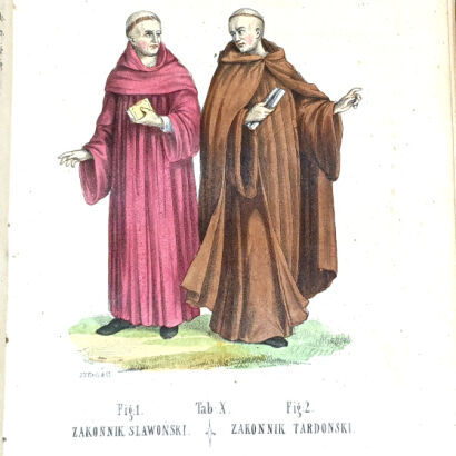 RYS HISTORYCZNY ZGROMADZEŃ ZAKONNYCH OBOJEJ PŁCI. T.1: Zakony męskie wyd. 1848
