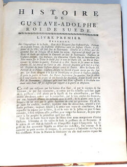 ARCHENHOLZ, MAUVILLON - HISTOIRE DE GUSTAVE-ADOLPHE, ROI DE SUEDE wyd.1764 plany, mapy POLONICA - 6