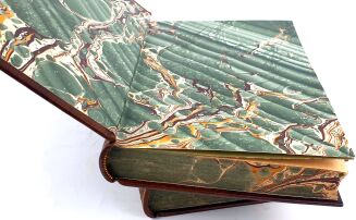 HASEK- PRZYGODY DOBREGO WOJAKA SZWEJKA wyd.1955 Tom I-IV [komplet w 2 wol.] skóra - 3