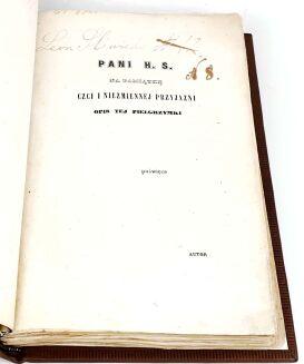 BALIŃSKI- PIELGRZYMKA DO JASNEJ GÓRY W CZĘSTOCHOWIE 1846 - 6