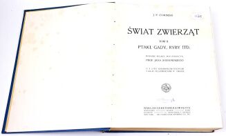 CORNISCH- ŚWIAT ZWIERZĄT Tom I-II setki ilustracji OPRAWA PUGET  - 4