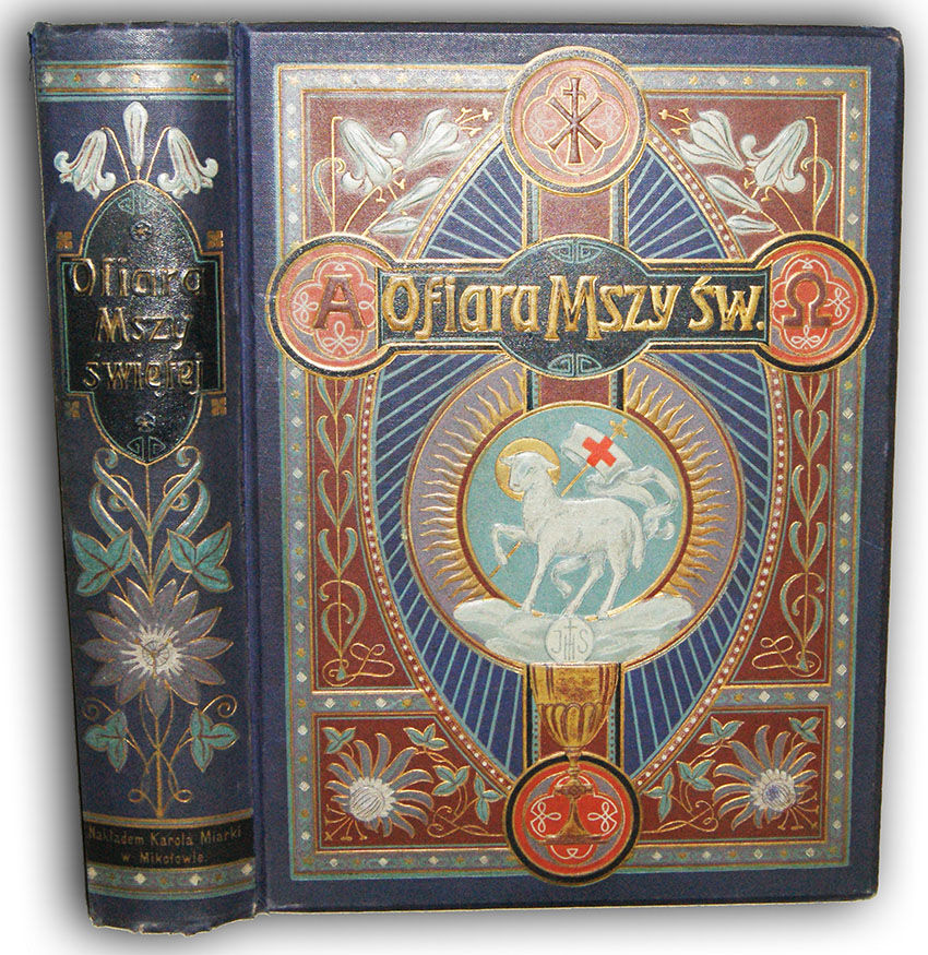 OFIARA MSZY ŚWIĘTEJ Oprawa wydawnicza 
