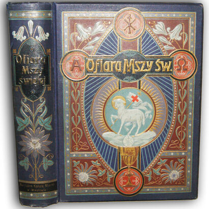 OFIARA MSZY ŚWIĘTEJ Oprawa wydawnicza 