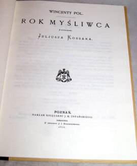 POL- ROK MYŚLIWCA z rysunkami KOSSAKA - 6