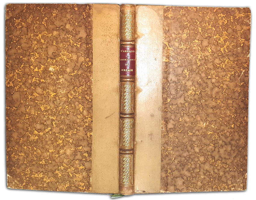 DE BACULARD D' ARNAUD - LAMENTATIONS DE JEREMIE wyd. 1757