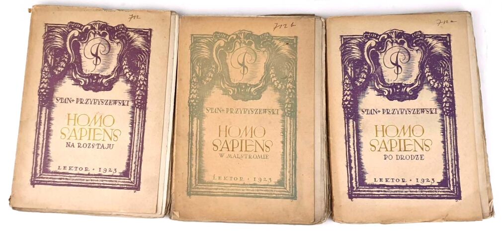 PRZYBYSZEWSKI- HOMO SAPIENS Trylogia LEKTOR 1923
