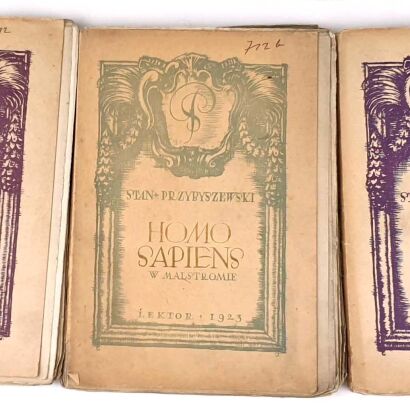 PRZYBYSZEWSKI- HOMO SAPIENS Trylogia LEKTOR 1923