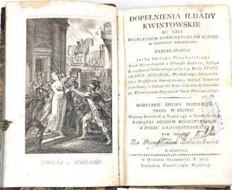 HOMER - ILIADA/ ILIJADA HOMEROWSKA t. I-III [komplet w 3 wol.]. Pierwsze pełne polskie wydanie! - 11