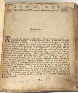DAMBROWSKI- KAZANIA ALBO WYKŁADY PORZĄDNE, KAZANIA POKUTNE wyd. 1772r. skóra na desce - 5