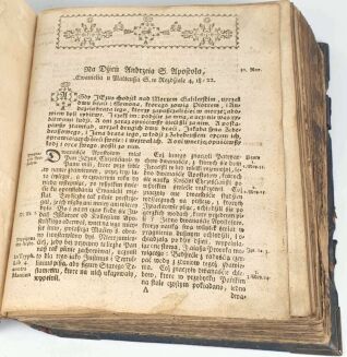 DAMBROWSKI- KAZANIA ALBO WYKŁADY PORZĄDNE, KAZANIA POKUTNE wyd. 1772r. skóra na desce - 8