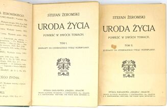 ŻEROMSKI- URODA ŻYCIA t.1-2 (komplet) wyd.1, 1911 - 2