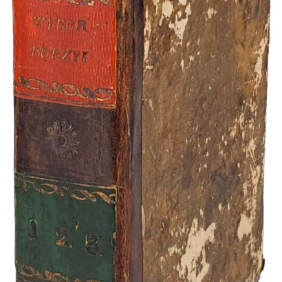 WYBÓR RÓŻNYCH GATUNKÓW POEZYI Z RYMOTWORCOW POLSKICH  dla użytku młodzieży cz.1-3 1820. Oprawa. Seneka, Wolter, Racine, Homer, Wirgiliusz, Milton