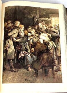 MICKIEWICZ- PAN TADEUSZ z Ilustracjami M. E. Andriollego, oprawa luksusowa skóra - 9