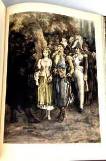 MICKIEWICZ- PAN TADEUSZ z Ilustracjami M. E. Andriollego, oprawa luksusowa skóra - 13