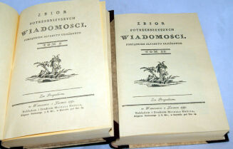 KRASICKI- ZBIÓR POTRZEBNIEYSZYCH WIADOMOŚCI t.I-II wyd. 1781 - 2