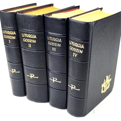 LITURGIA GODZIN. Codzienna modlitwa Ludu Bożego t.1-4 [komplet]