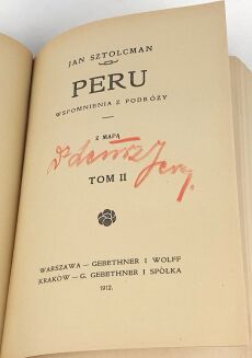 SZTOLCMAN - PERU t.1-2 [komplet w 2wol.] wyd. - 4