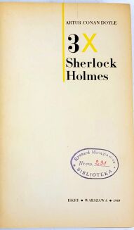 DOYLE - 3 x SHERLOCK HOLMES - 3