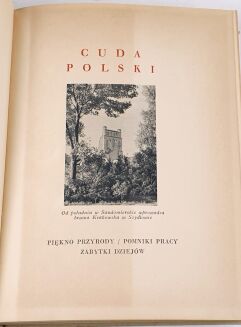 CUDA POLSKI [komplet 14 tomów w oryginalnych oprawach wydawniczych] [1930-1938] - 5