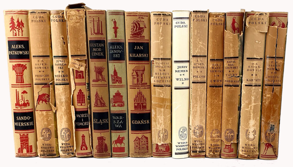 CUDA POLSKI [komplet 14 tomów w oryginalnych oprawach wydawniczych] [1930-1938]